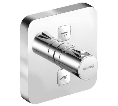 Термостат для душа Kludi Push на 2 потребителя внешняя часть 389110538