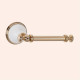 Держатель туалетной бумаги Tiffany World Harmony 019 подвесной белый/золото TWHA019bi/oro