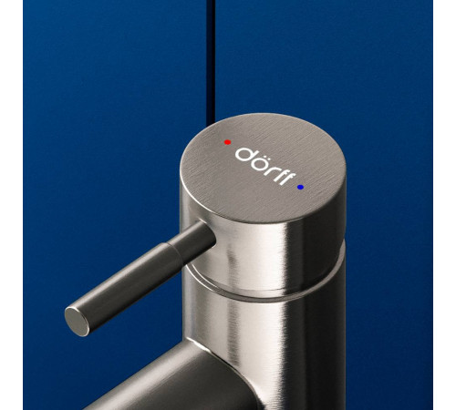 Смеситель для раковины Dorff Logic высокий нержавеющая сталь D3002102SS