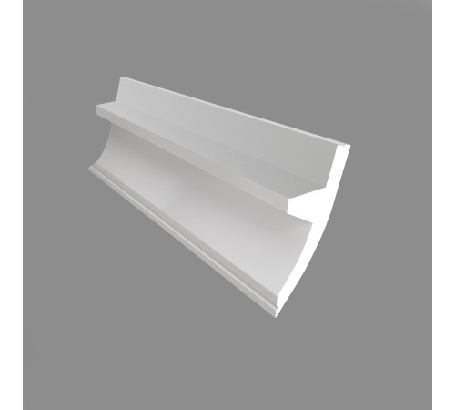 Плинтус потолочный под подсветку DECOMASTER D502-115 дюрополимер 73х36х2000 мм D502-115