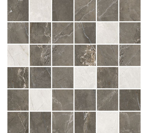 Мозаика Laparet Monblanc микс коричневый 29.7x29.7 см 00-00-5-18-05-15-3609