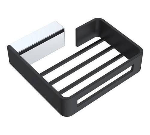 Мыльница подвесная Boheme Q хром/черный 10959-CR-B