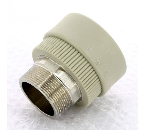 Муфта полипропиленовая FV-Plast с наружной резьбой 63x2 215063