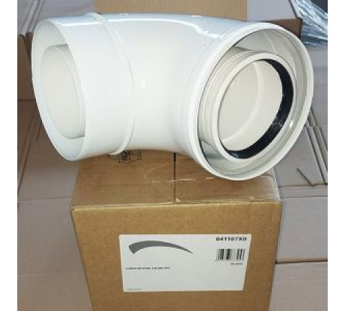 Колено коаксиальное Ferroli 100/150 мм 90° 041107X0