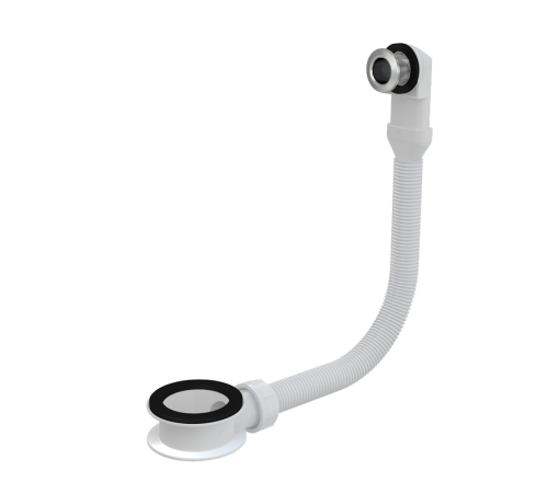 Слив-перелив для умывальника AlcaPlast хромированный A328CR