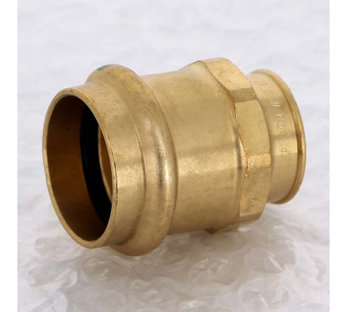 Муфта переходная пресс-В Viega Sanpress бронза 28х3/4 298081