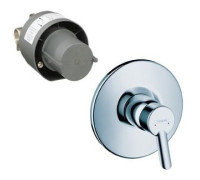 Смеситель для душа Hansgrohe Focus S комплект наружная и внутренняя части хром 31764000