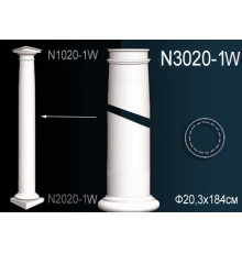 Тело колонны Perfect из полиуретана N3020-1W