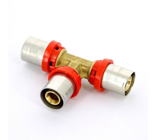 Тройник пресс Tiemme 16х2.0 мм 1650002