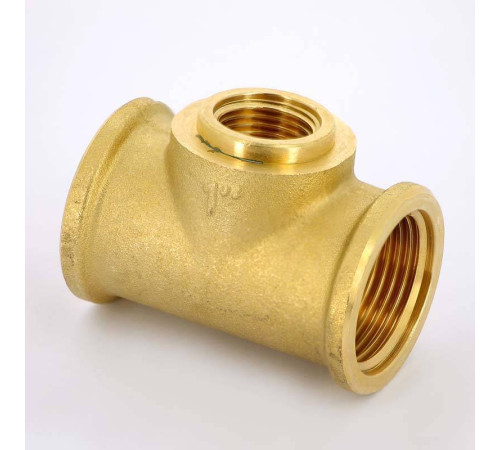 Тройник латунный Uni-Fitt 1x1/2x1 ВР 615G4240