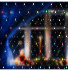 Новогодняя гирлянда сеть белый 1,51,5м IP20 300-001 белый
