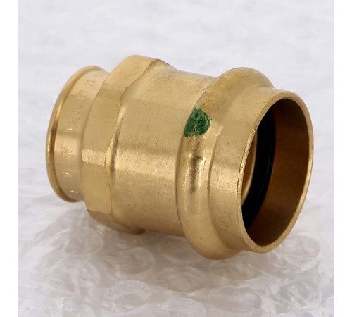 Муфта переходная пресс-В Viega Sanpress бронза 28х3/4 298081