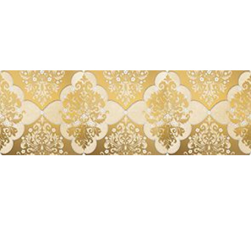 Бордюр настенный LB-CERAMICS Магриб золотой 85х250 мм 1508-0006-1001