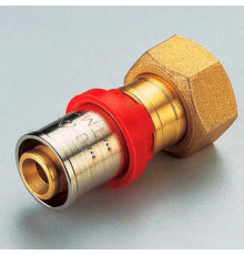 Муфта пресс-В Tiemme 20 мм x 3/4 EK с накидной гайкой 1650110