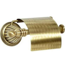 Держатель туалетной бумаги с крышкой подвесной Boheme Hermitage 19х12.5х9.5 см бронза 10320