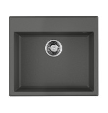 Кухонная мойка Omoikiri Tedori 57 Tetogranit 57x51 см платина 4993987