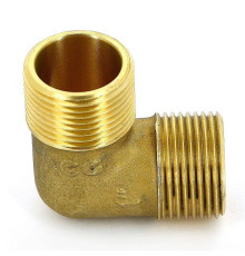 Угольник резьбовой Uni-Fitt 1 Н-Н латунный 613G4400