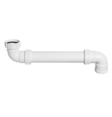 Труба отводная Viega L=232 мм 90° с отводом 90° 1 1/4 x 1 1/4 508913