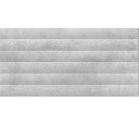 Плитка настенная Cersanit Brooklyn рельефная светло-серая 29.8x59.8 см BLL522D-60