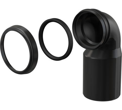 Колено стока Alca Plast M906 90/110 мм M906