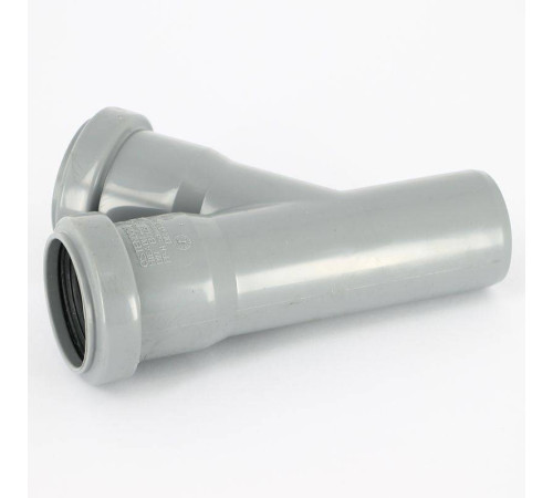 Тройник внутренней канализации Ostendorf HT HTEA 40/40 мм 45° 111200