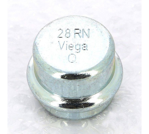 Заглушка пресс из оцинкованной стали Viega Prestabo 28 мм 643614