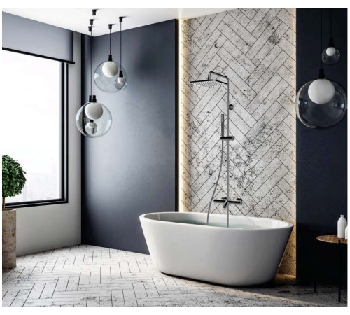 Душевая стойка с термостатом Bossini Cosmo хром L10403.1.030