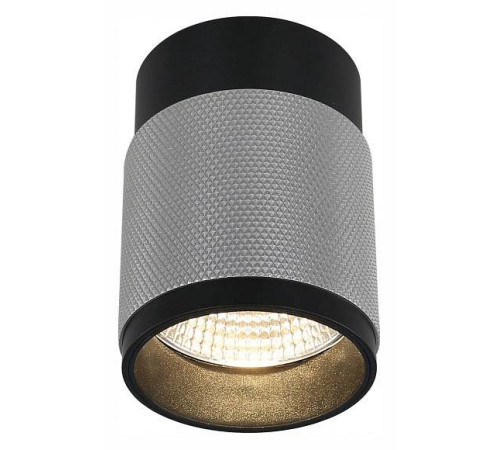 Накладной светильник iLedex Technical Delta 1955-10W-3000K-36 BK+SL