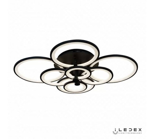 Потолочная люстра iLedex Ring A001/8 BK