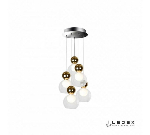 Подвесной светильник iLedex Blossom C4476-5R GL