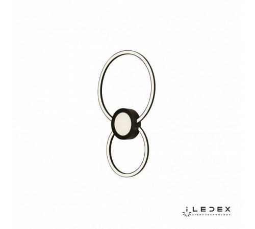 Накладной светильник iLedex Galaxy X046324 24W 3000K BK