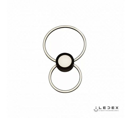 Накладной светильник iLedex Galaxy X046324 24W 3000K BK