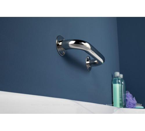 Поручень прямой Aquanet ППН-02.250 318x68x90 мм 00267856