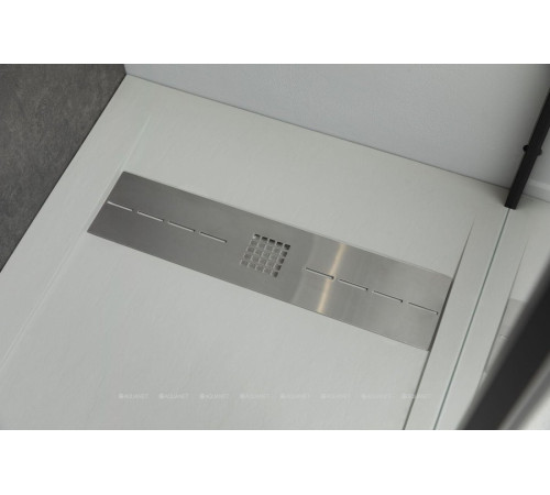 Душевой поддон Aquanet Delight NEW 1400х800х30 мм серый камень без сифона 00258884