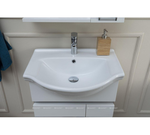 Тумба под раковину Aquanet Доминика 60 цвет белый 00171684