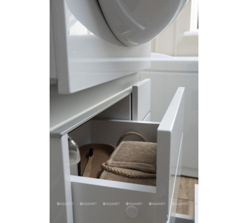 Тумба под раковину Aquanet Доминика 60 цвет белый 00171684
