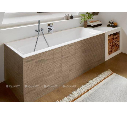 Ванна квариловая Villeroy & Boch Subway 3.0 170x75 см комплект с ножками и сливом-переливом UBQ170SBW2DV-01