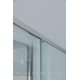 Душевая дверь в нишу Aquanet Pleasure Evo 1200 мм хром Easy Clean AE65-N120-CT