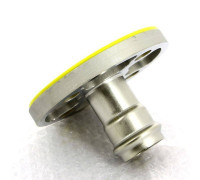 Переход фланец-пресс Viega Sanpress Inox DN40 42 мм нержавеющая сталь 593346