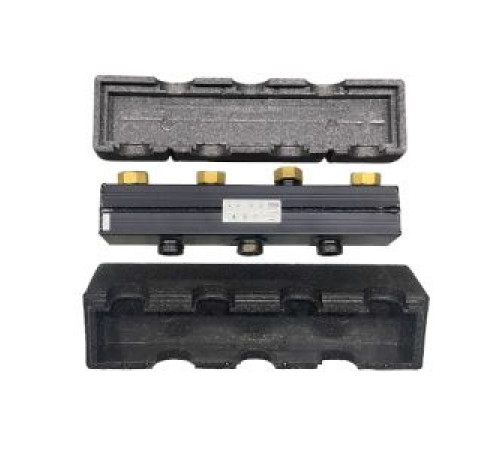 Коллектор на 2 контура с подающим и обратным патрубками Rapido 011256