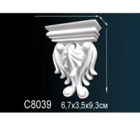 Консоль декоративная из полиуретана Perfect C8039