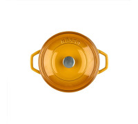 Кастрюля глубокая Hascevher Y DT 20 см Yellow A902520