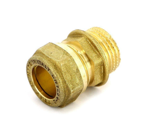 Муфта обжимная Tiemme 1100 15х1/2 наружная резьба 1100001