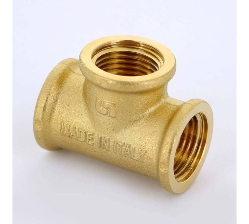 Тройник латунный Uni-Fitt 1/2 ВР 615G2220