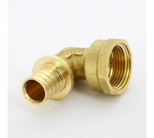 Угол аксиальный Uni-Fitt 20x3/4 ВР латунь 744G7300