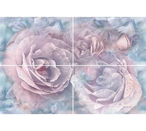 Панно Дельта Керамика Serenity P4D688 60х40 см (из 4-х элементов) P4D688