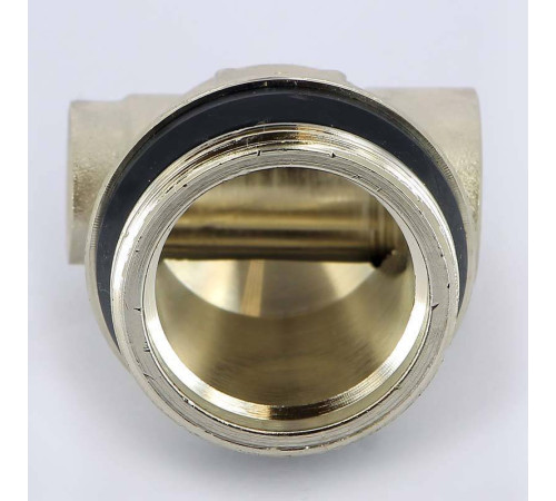 Концевик для коллектора Tiemme никелированный 1/2x3/4x3/8 ВНВ 1950024