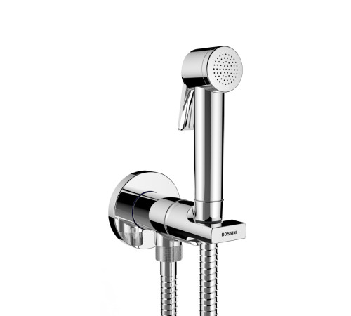 Гигиенический комплект со смесителем Bossini PALOMA FLAT хром E34001B.030