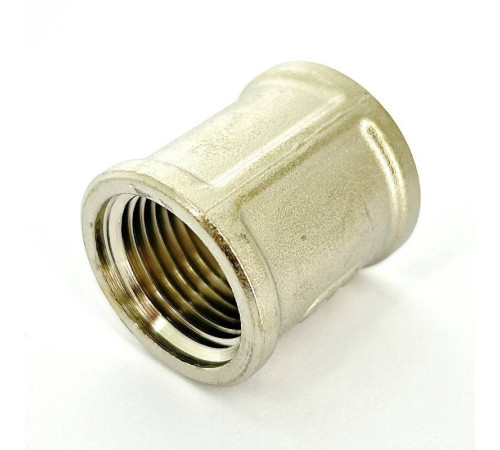 Муфта LD Pride 1/2 никелированная LD.67.502.15