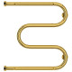 Полотенцесушитель водяной Сунержа М-образный 500x500 мм золото 03-4008-5050